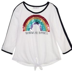 Beautees, rainbows are happiness, cute shirt